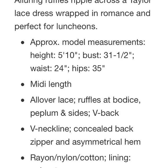 Taylor dress - Picture 6 of 6